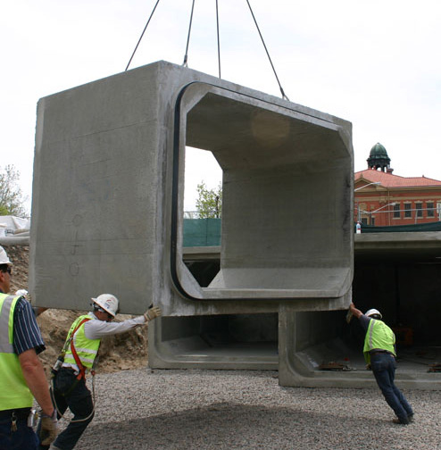 Hamilton Kent Box Culvert install